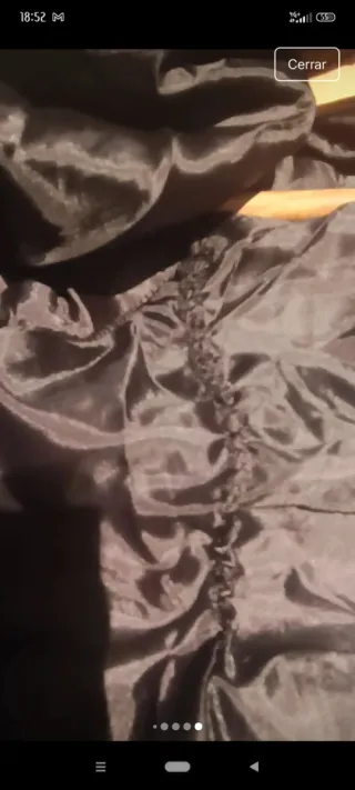 Chaqueta larga The North Face negra