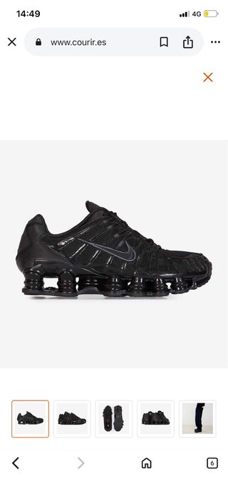 Nike Shox R4 Talla 42 Hombre