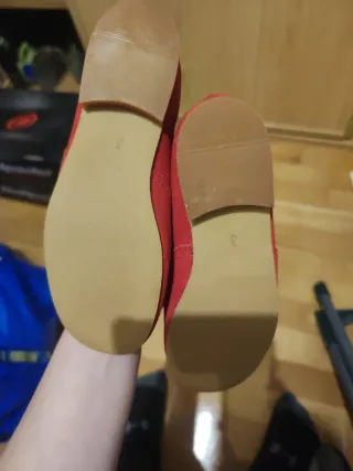 Zapatos rojos vestir talla 33 Nuevos.