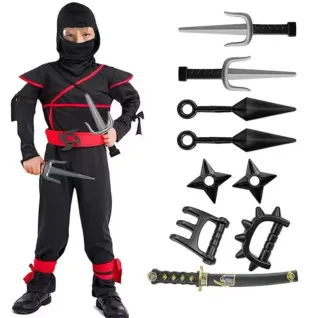 Disfraz Ninja Infantil con Accesorios