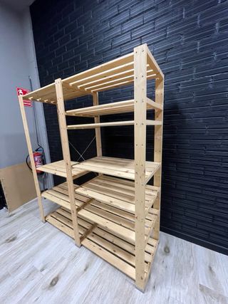 Estantería modular madera Ikea