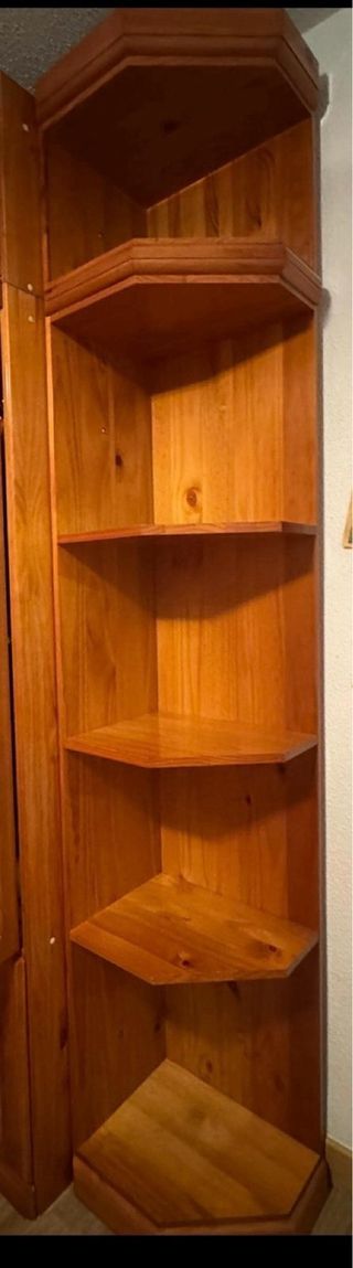 Dormitorio juvenil madera maciza completo/partes