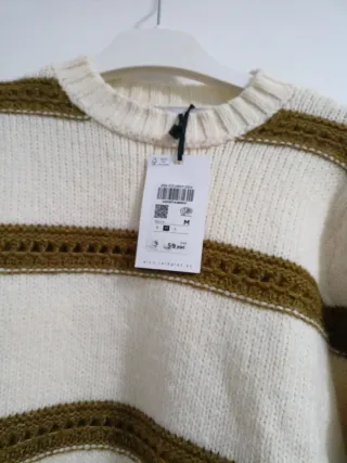 Jersey Tintoretto Rayas Talla M Nuevo