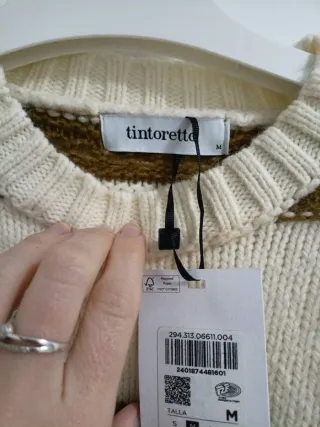 Jersey Tintoretto Rayas Talla M Nuevo