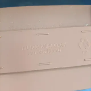 5 Vasi Balconette Marrone 35cm