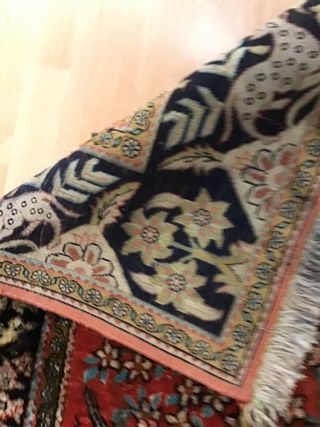 Tappeto Indiano Seta Floreale