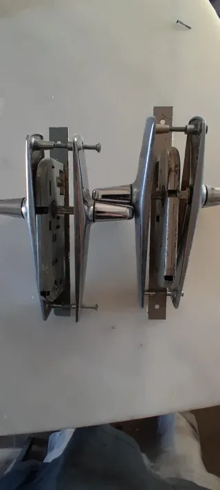 Manillas maneta puerta vintage retro