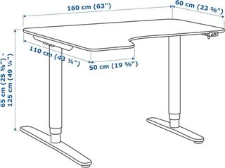 Escritorio Esquinero Ikea BEKANT
