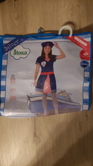 Disfraz Marinera Niña  5-6 Años