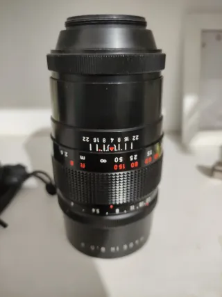 Objetivo Pentacon 4/200 + Duplicador x2