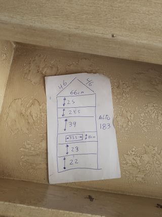 Mueble esquinero madera y cristal