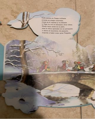 CUENTO TROQUELADO FERRANDIZ OLGA Y JORGE EN VESPA