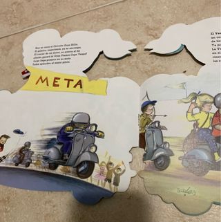 CUENTO TROQUELADO FERRANDIZ OLGA Y JORGE EN VESPA