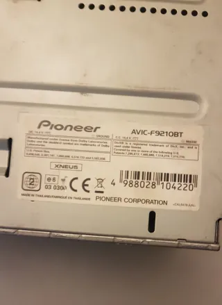 Pantalla Pioneer