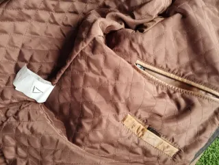 Chaqueta XXL Piel Búfalo Marrón Serge Pariente