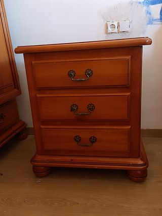 Dormitorio completo de matrimonio madera