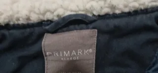 Abrigo cazadora acolchado azul