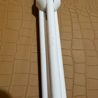 Mini trípode de sobremesa para micrófono (Blanco)