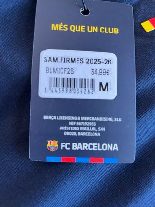 Camiseta FC Barcelona Azul