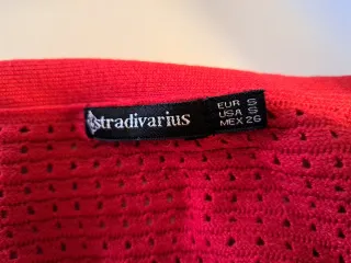 Cardigan Rojo - Talla S - Stradivarius