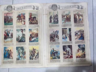 Álbum Historia España. Edad antigua. Completo.