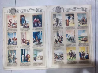 Álbum Historia España. Edad antigua. Completo.