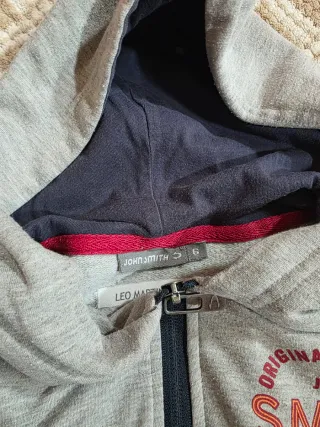 Conjunto chándal niño John Smith gris