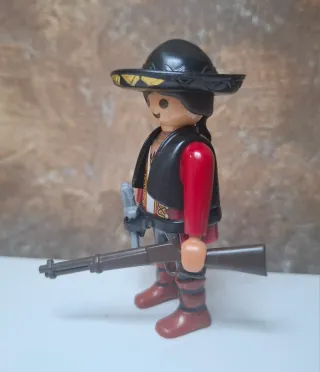 Playmobil custom pistolero mexicano