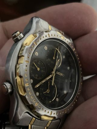 Seiko Chronograph 7T32-F020 Reloj de Pulsera
