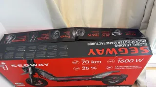 Patinete eléctrico Segway zt3 Pro. Seguro de circu