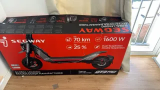 Patinete eléctrico Segway zt3 Pro. Seguro de circu