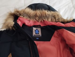 Chaqueta Invierno Hombre Negra con Capucha