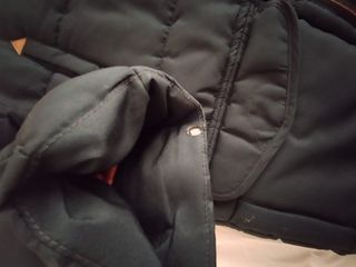 Chaqueta Invierno Hombre Negra con Capucha