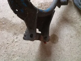 Caballete moto para motores minarelli orizontal.