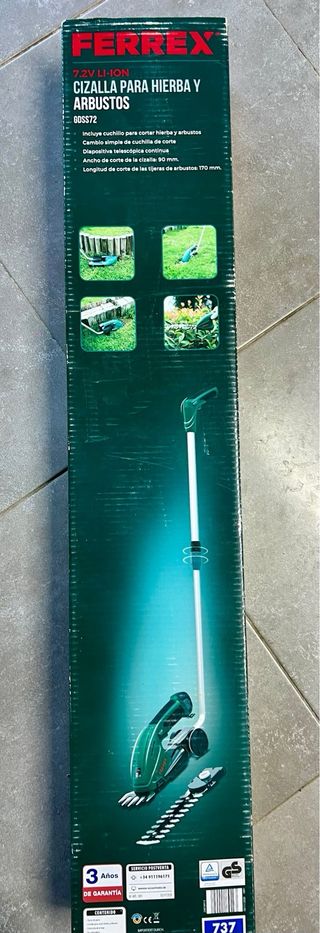 Cizalla Hierbas y Arbustos Ferrex 7.2V