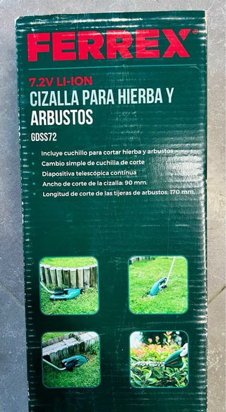 Cizalla Hierbas y Arbustos Ferrex 7.2V