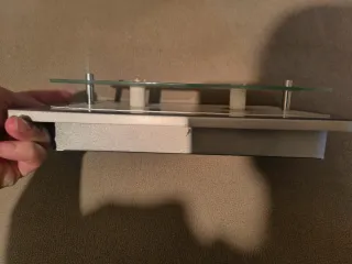 Lámpara de techo moderna cristal y metal