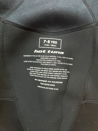 Traje de neopreno Hot Tuna 7-8 años