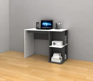 Escritorio moderno blanco y negro