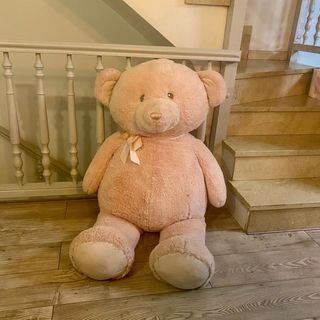 Peluche Gigante Rosa 130 cm. sentado 90 cmt altura