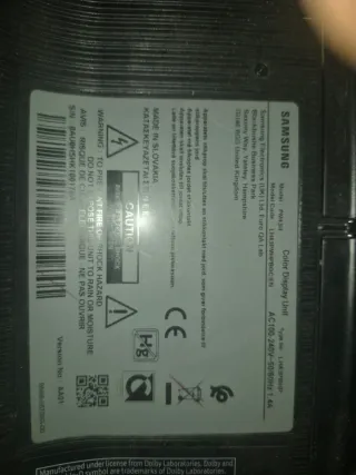 Monitor Samsung 43" modelo PM43H profesional.