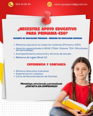 Clases particulares Primaria y ESO | NEAE