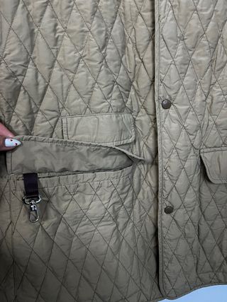 Moncler Giacca Trapuntata Beige Taglia L quilted