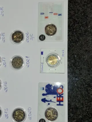 Monedas Conmemorativas Francia