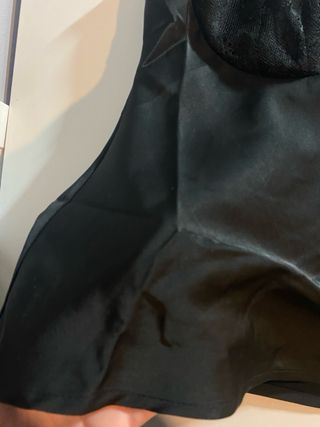 Corpiño de encaje negro