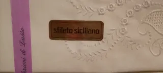 Lenzuola matrimoniali lino/cotone, filato pregiato