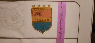 Lenzuola matrimoniali lino/cotone, filato pregiato