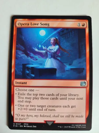 Carta Magic The Gathering Final Fantasy FFVI