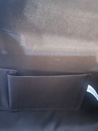 Bolso Clutch/Bandolera Acolchado Negro