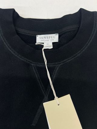 Sweatshirt Sunspel Preto Tamanho XL